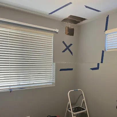 Roof and rain leak water damage in a Hawthorne, CA home