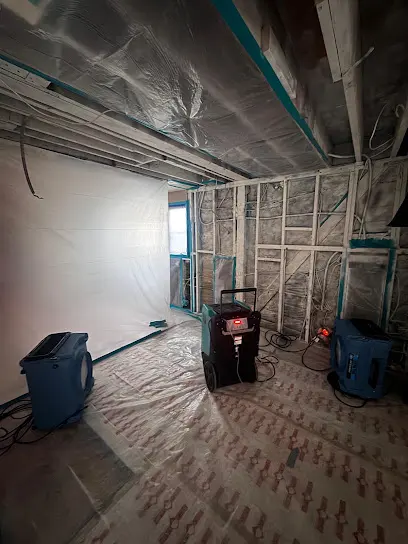 Water heater flood damage in a Hawthorne, CA garage